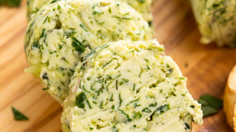 Easy Garlic Herb Butter Recipe - A Compound Butter - Grits and Pinecones