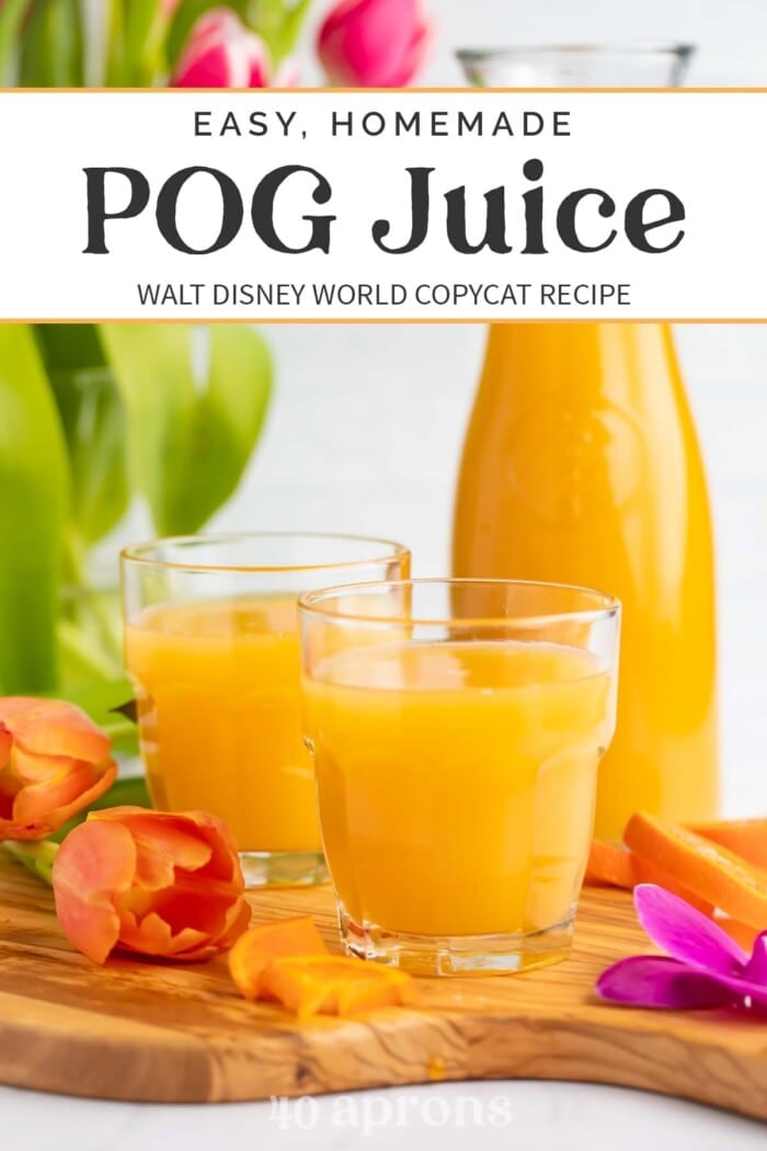 POG Juice Mimosas - 40 Aprons