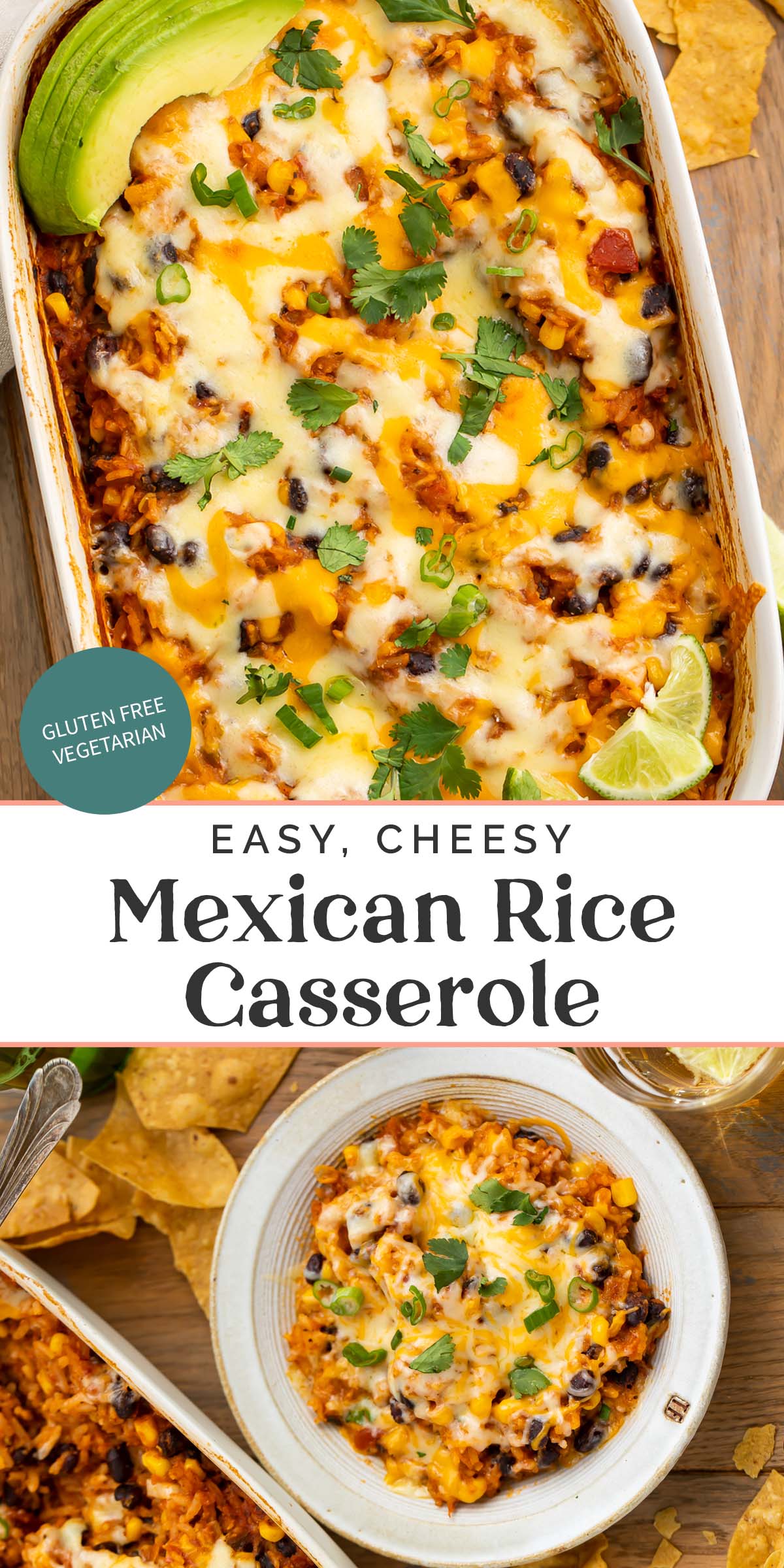 Easy, Cheesy Mexican Rice Casserole - 40 Aprons