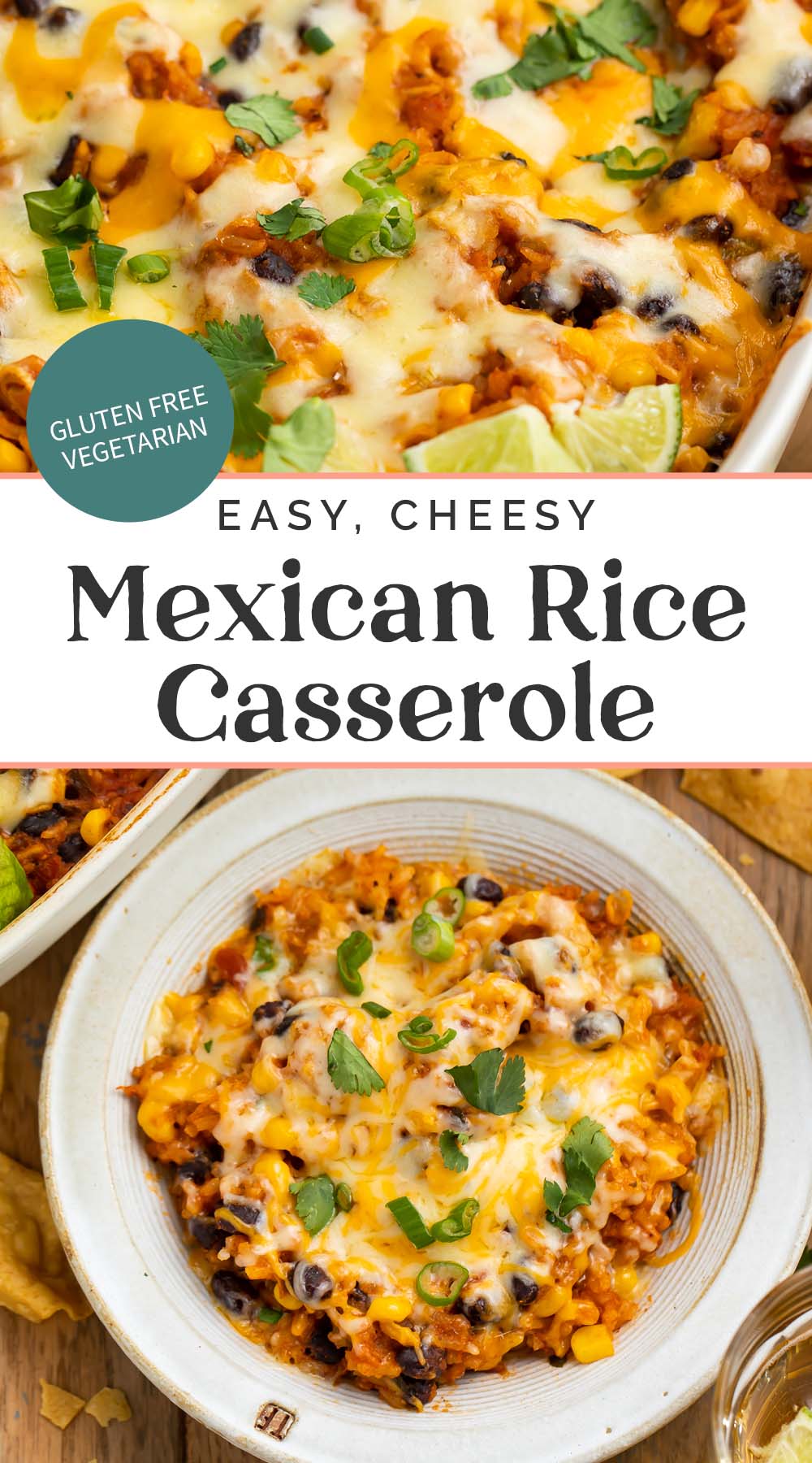 Easy, Cheesy Mexican Rice Casserole - 40 Aprons