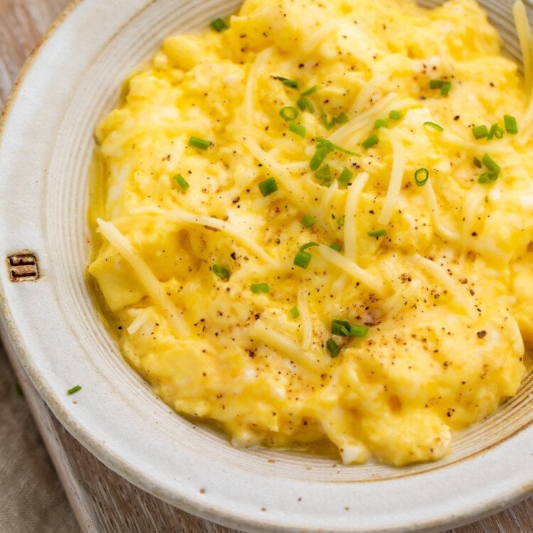 Truffle Scrambled Eggs - Life's Ambrosia