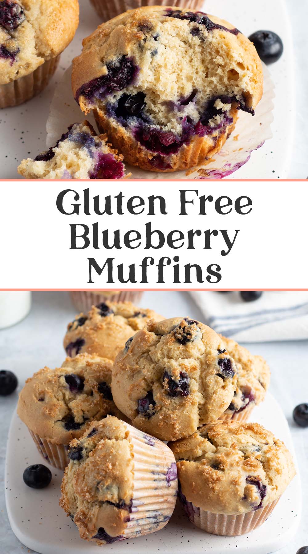 Gluten Free Blueberry Muffins - 40 Aprons