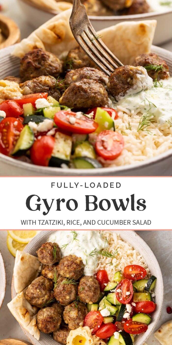 Pin graphic for gyro bowls.