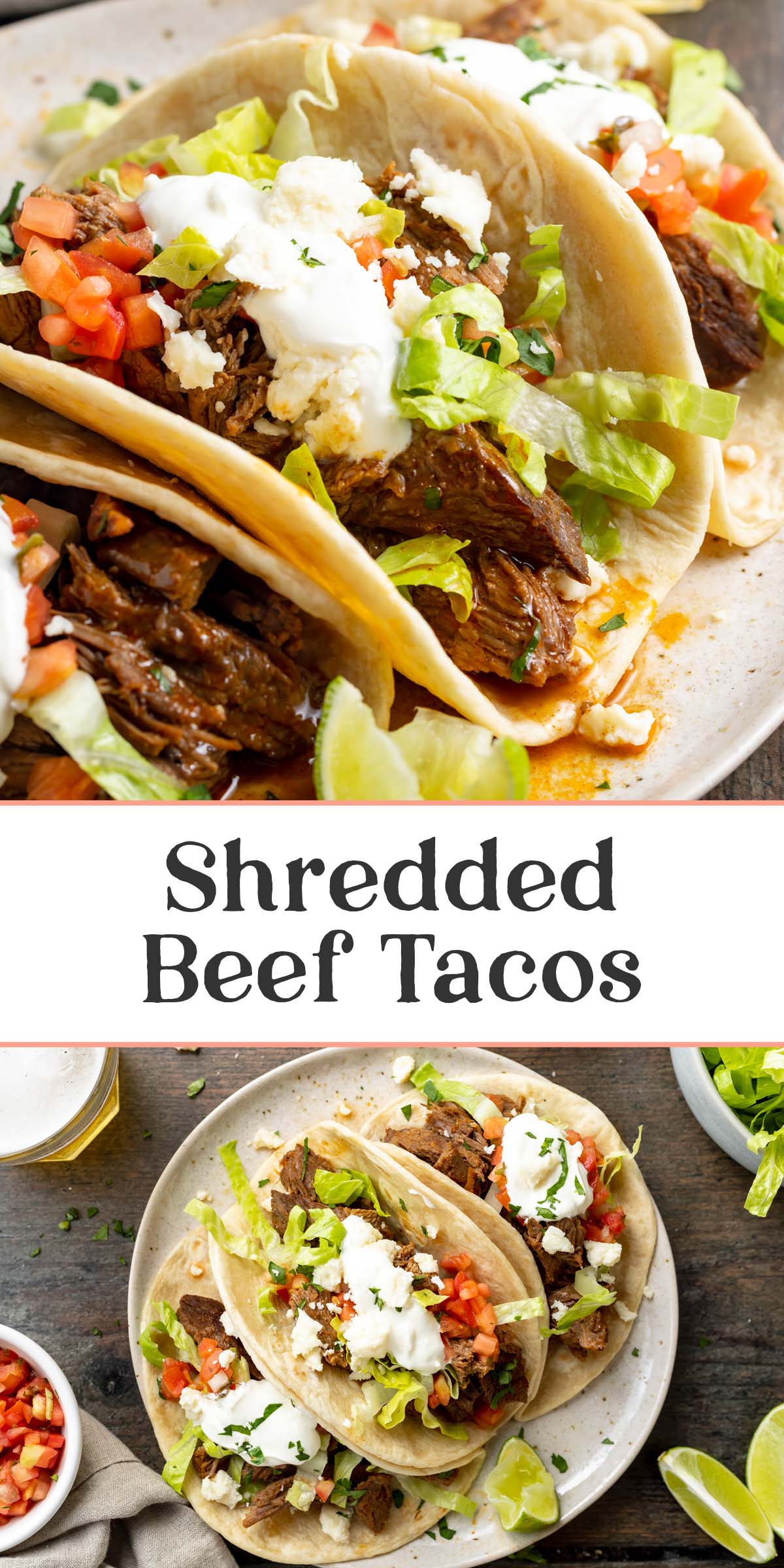 Shredded Beef Tacos - 40 Aprons