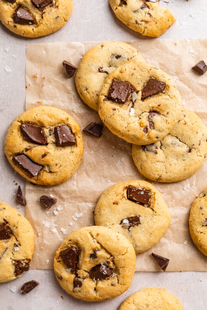 Freeze and Bake Air Fryer Chocolate Chip Cookies - Family Fresh Meals