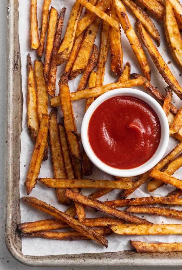 Cajun Sweet Potato Fries in the Air Fryer - Searching for Spice