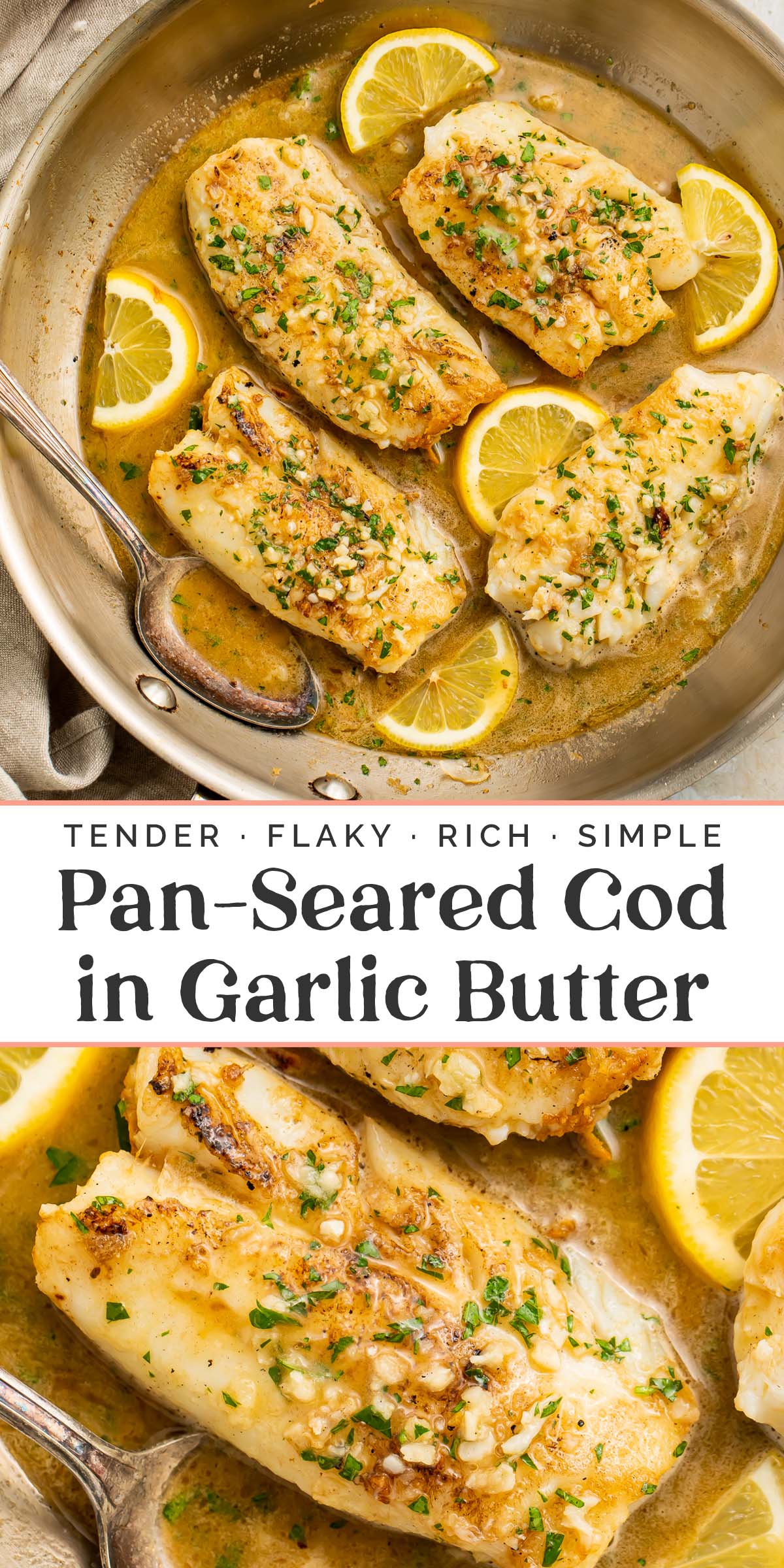 Garlic Butter Cod - 40 Aprons