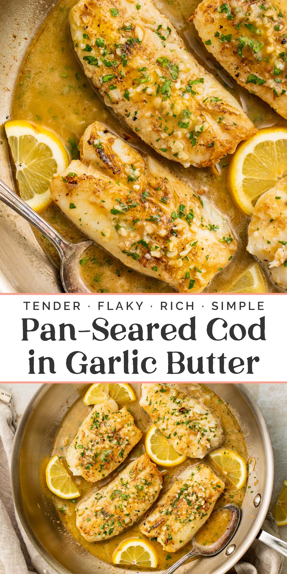 Garlic Butter Cod - 40 Aprons