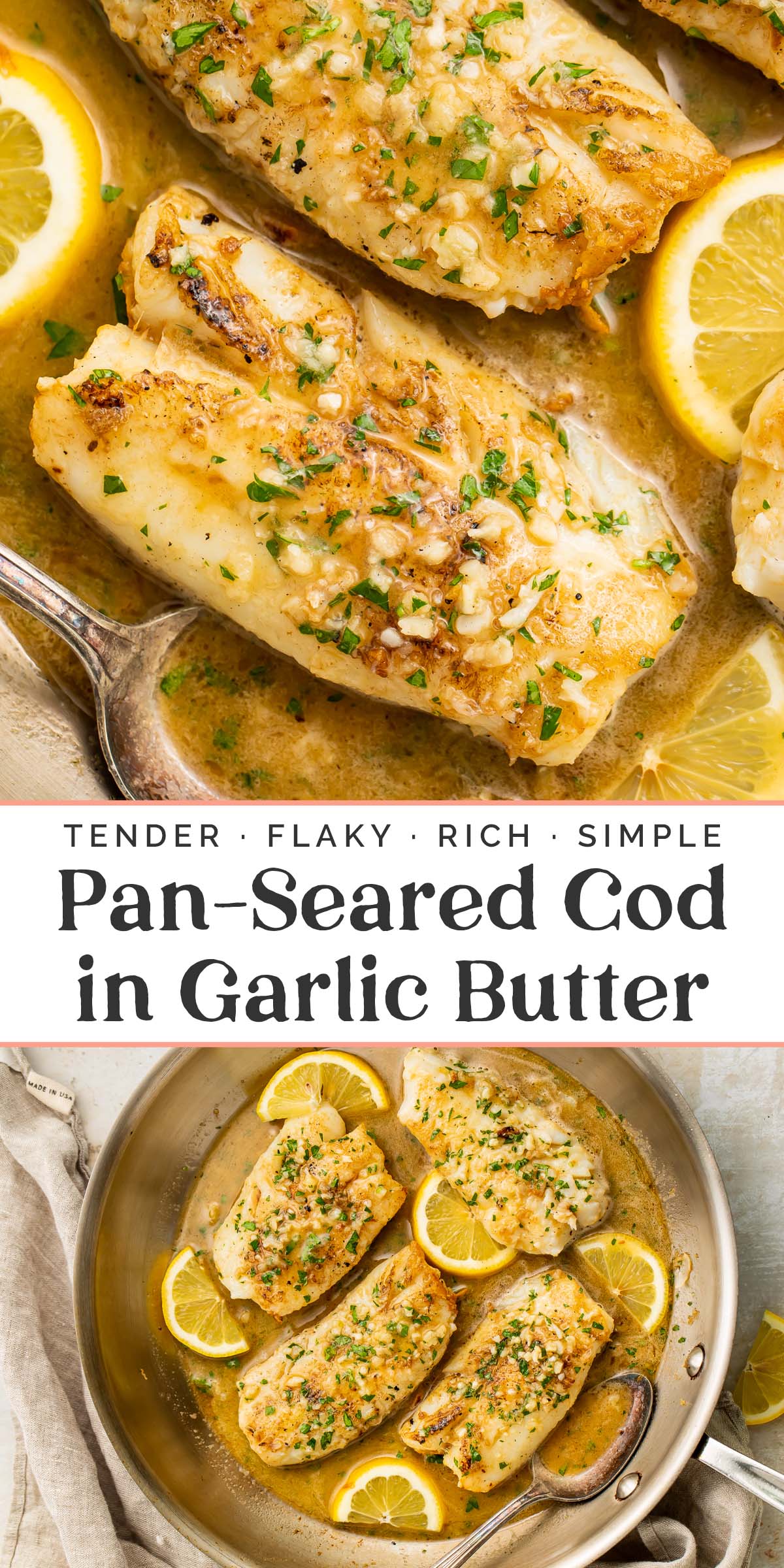 Garlic Butter Cod - 40 Aprons