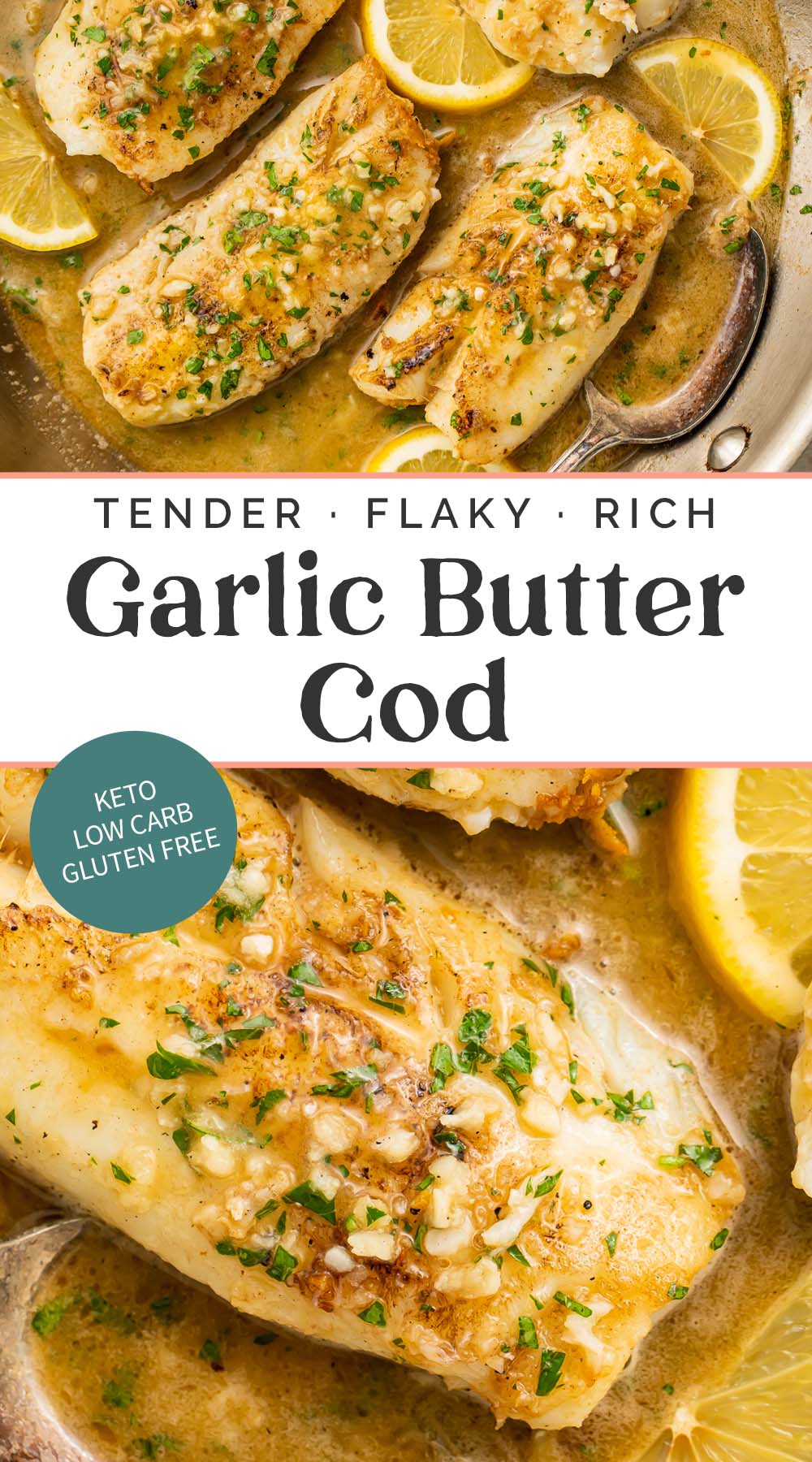 Garlic Butter Cod - 40 Aprons