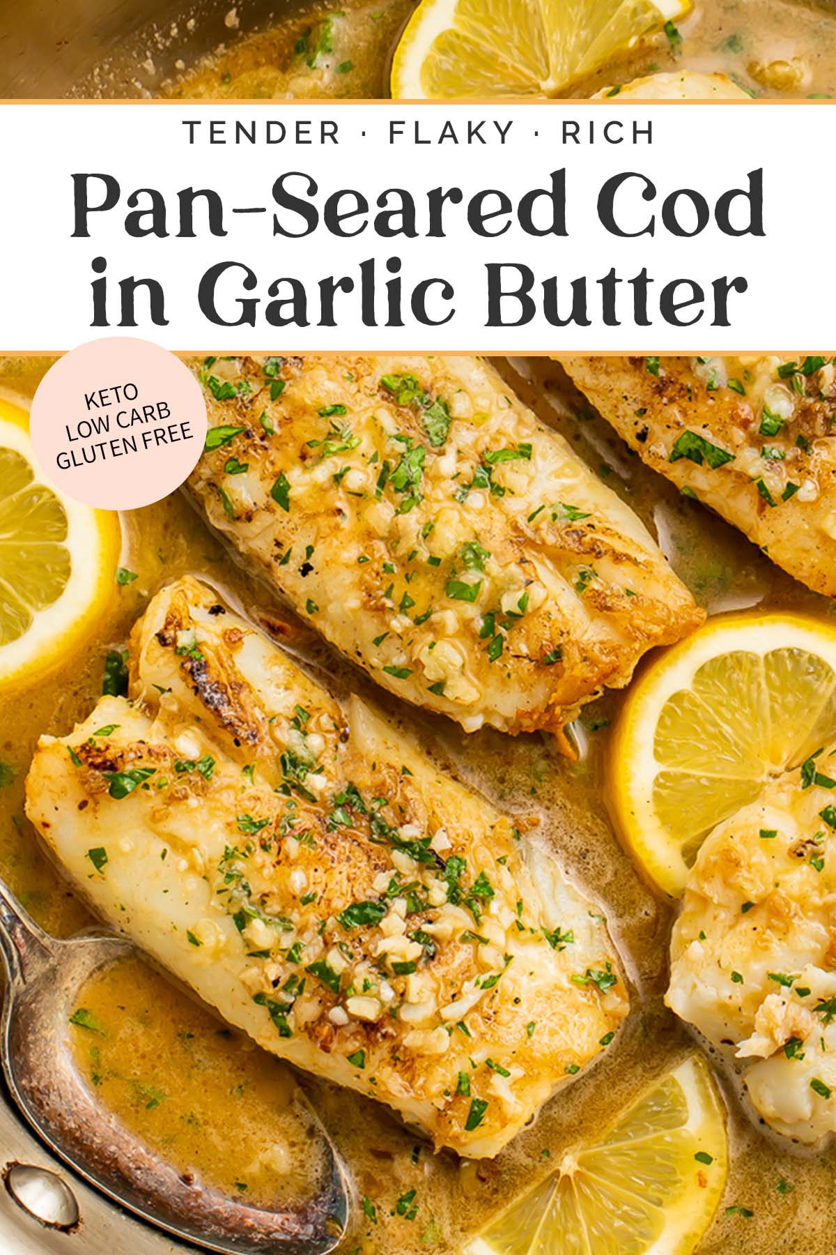 Garlic Butter Cod - 40 Aprons