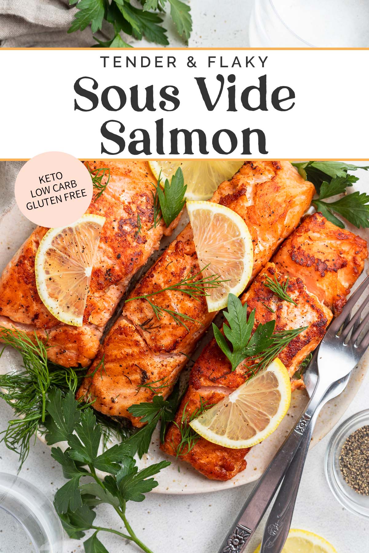 Sous Vide Salmon - 40 Aprons