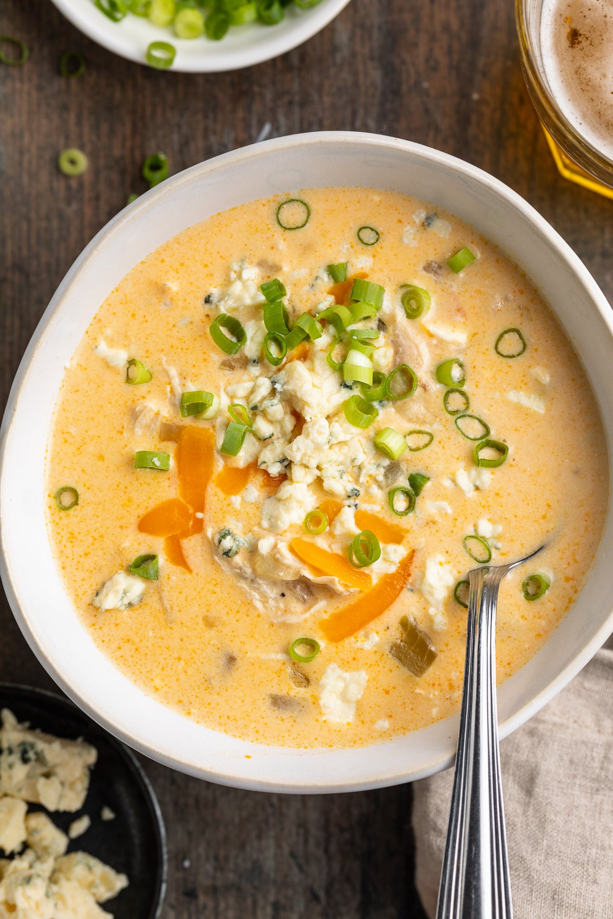 Buffalo Chicken Soup - Low Carb, Gluten Free