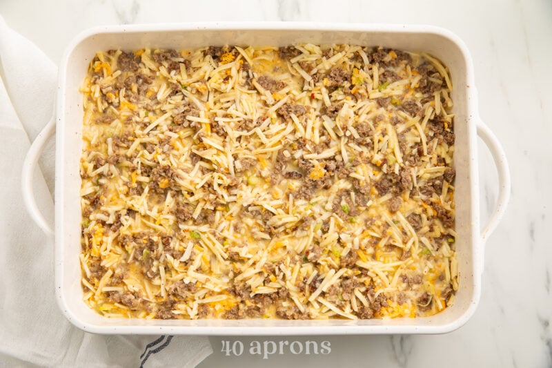 Gluten Free Breakfast Casserole - 40 Aprons