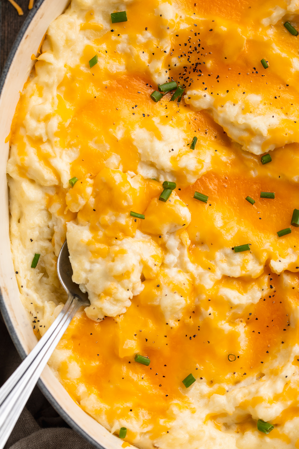 mashed potatoes with cheese