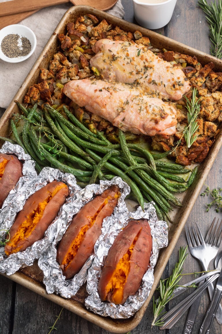 One-Pan Holiday Meal