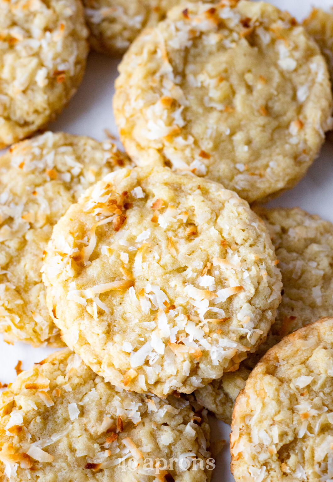 Coconut Cookies - 40 Aprons