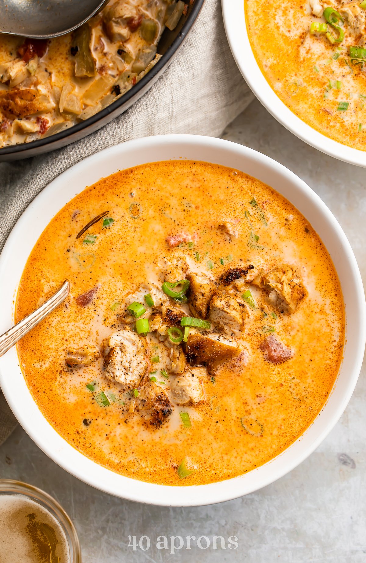 Keto Bread Bowl with Cream of Chicken Soup - Easy To Make