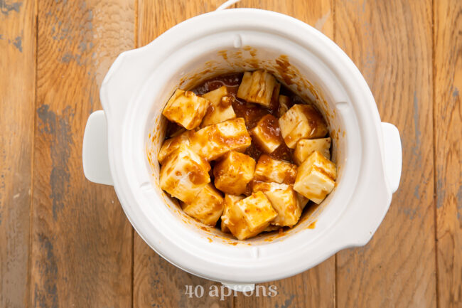 Crockpot Baked Brie Dip - 40 Aprons