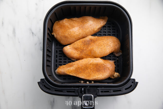 Frozen Chicken Breast in the Air Fryer - 40 Aprons
