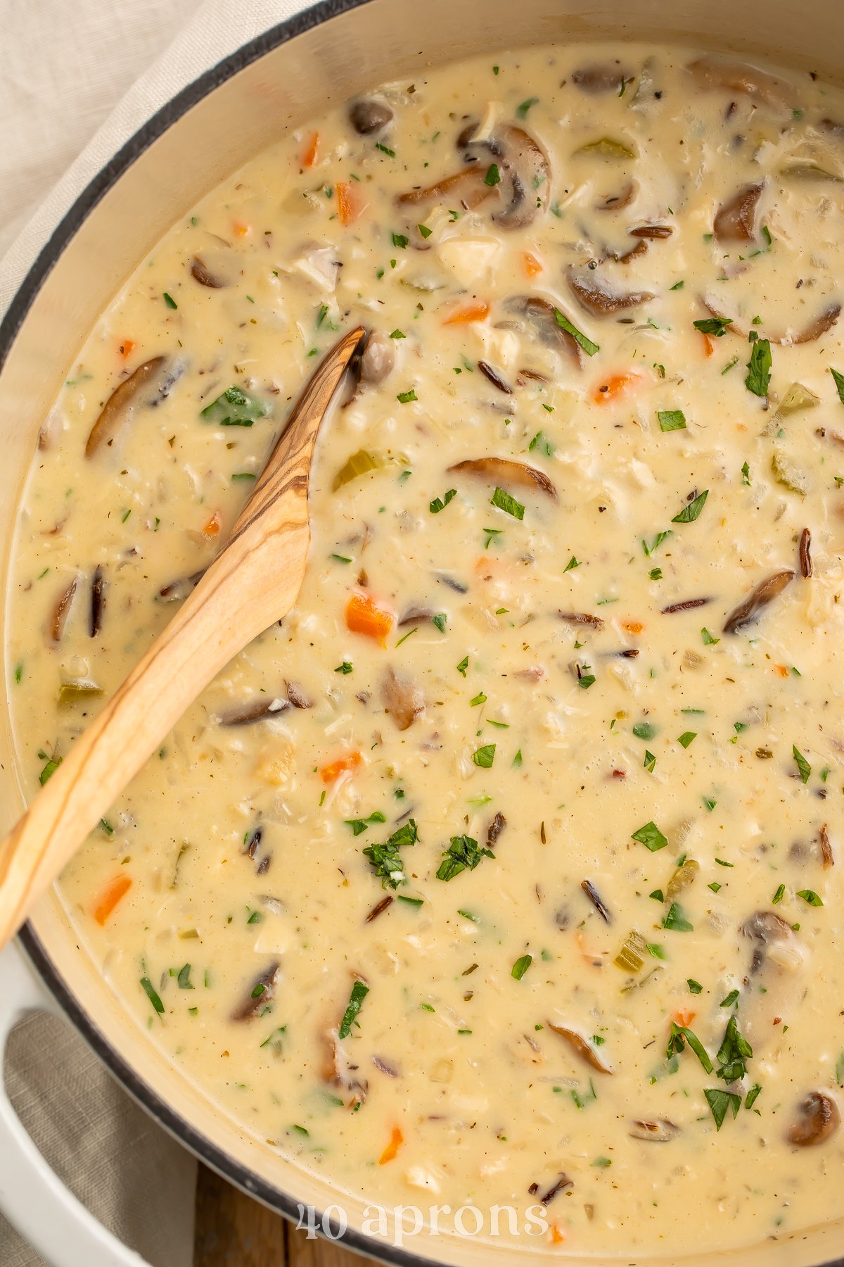 Best Instant Pot Creamy Chicken and Wild Rice Soup Recipe - How to