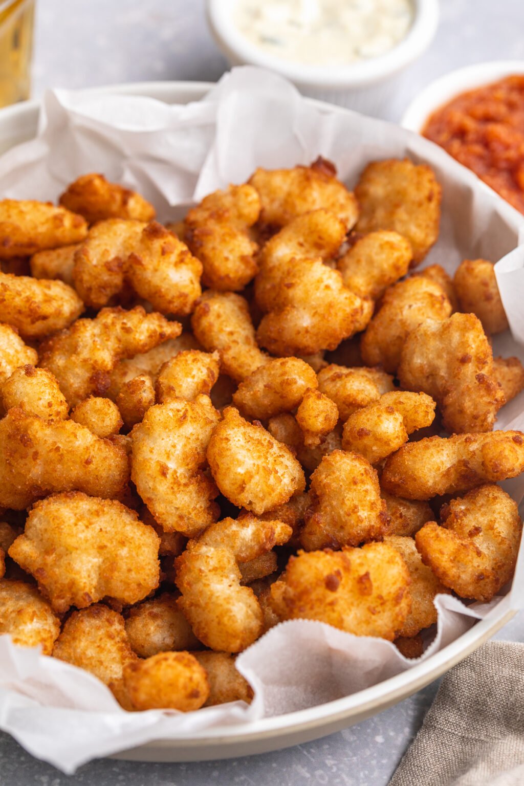 Popcorn Shrimp in the Air Fryer 40 Aprons