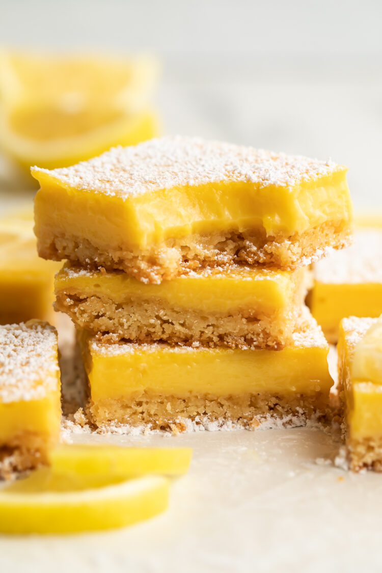 Paleo Lemon Bars - 40 Aprons