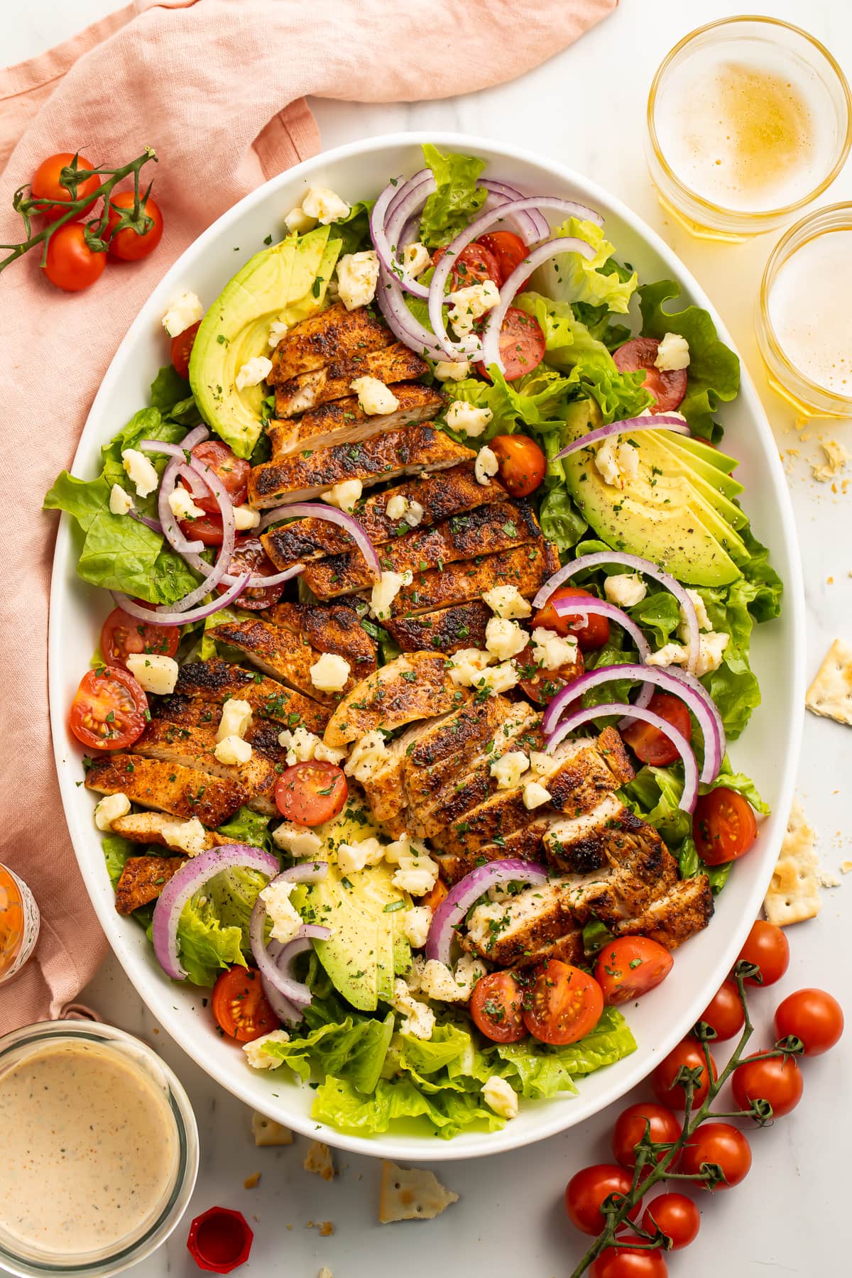 Cajun Chicken Rice Bowls with Avocado Salad