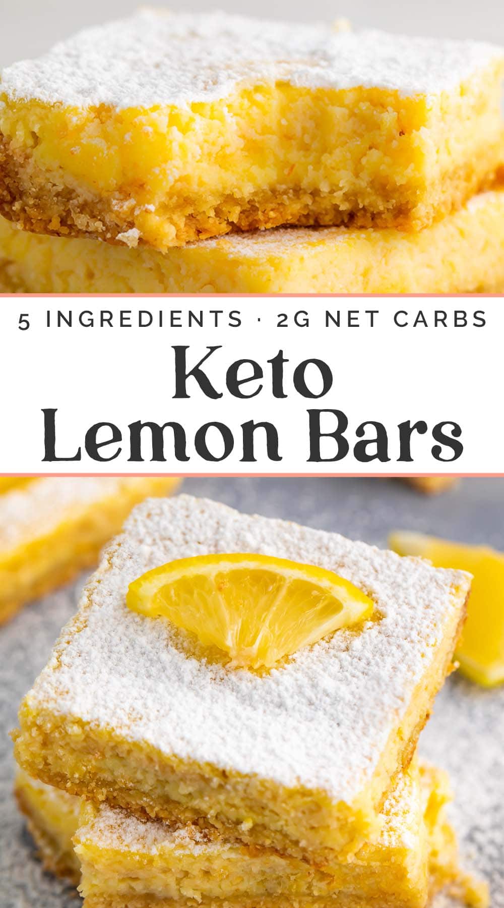 Keto Lemon Bars - 40 Aprons