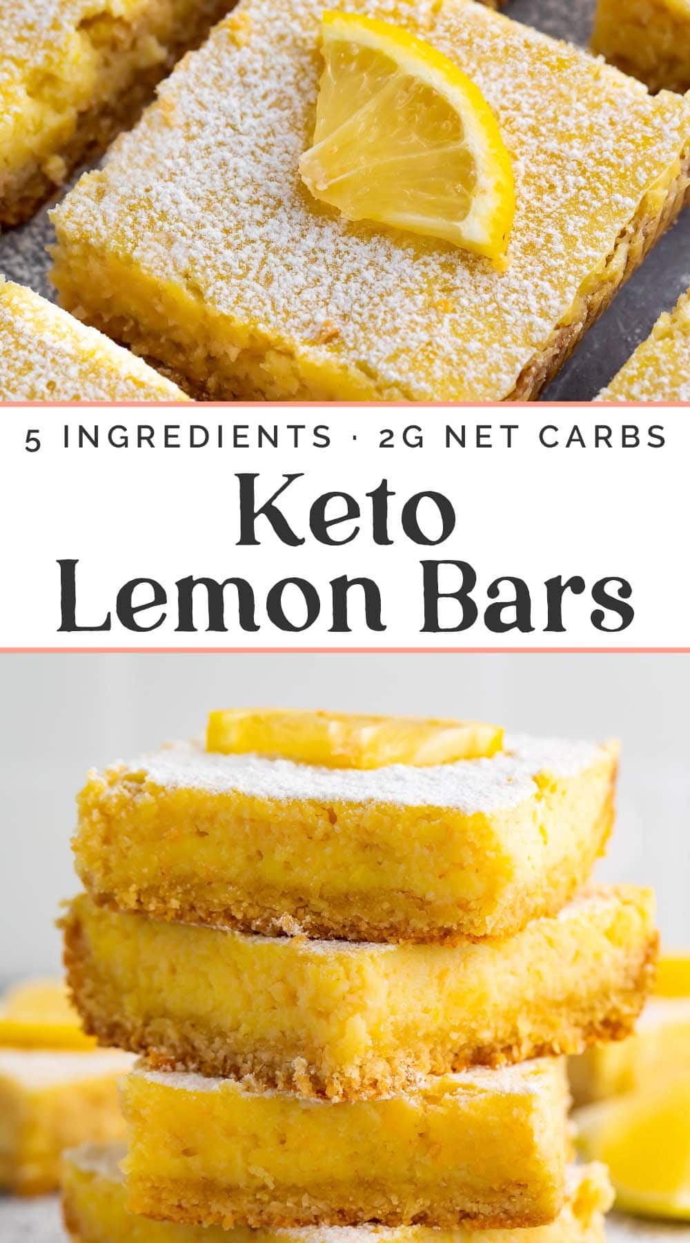 Keto Lemon Bars - 40 Aprons