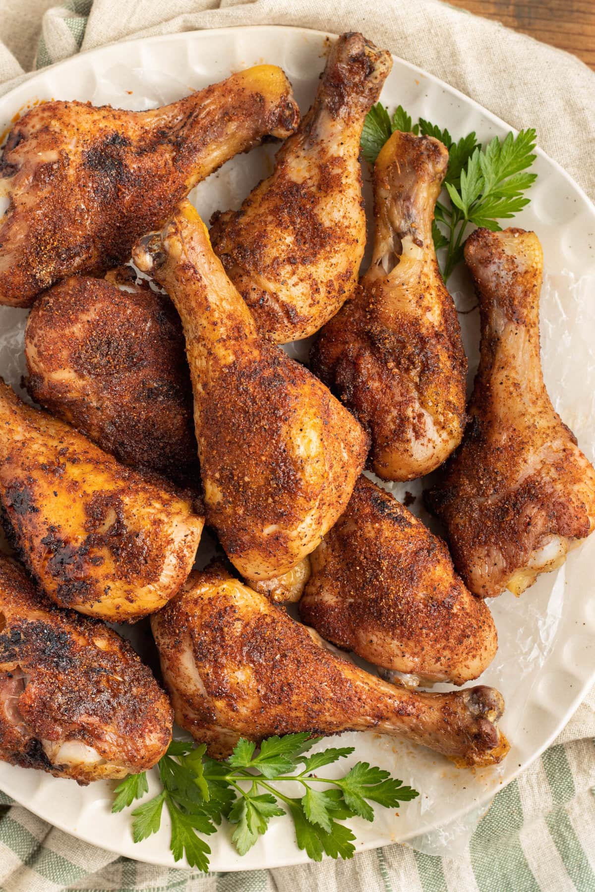 Easy Smoked Chicken Legs (+ dry rub!) - Fit Foodie Finds