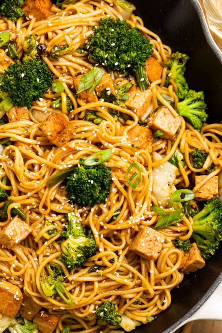 Very Favorite Stir Fry Noodles (with Tofu or Chicken)