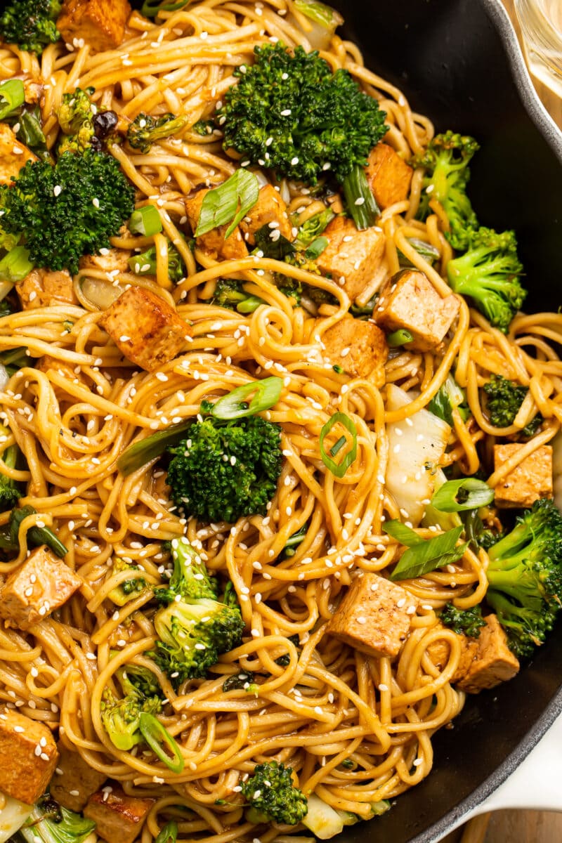 Very Favorite Stir Fry Noodles With Tofu Or Chicken 40 Aprons