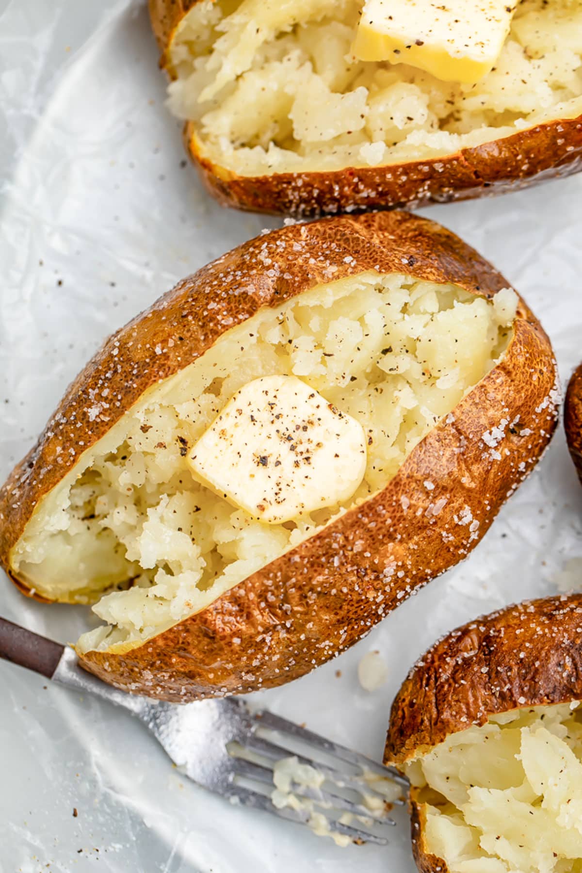 Air Fryer Baked Potatoes