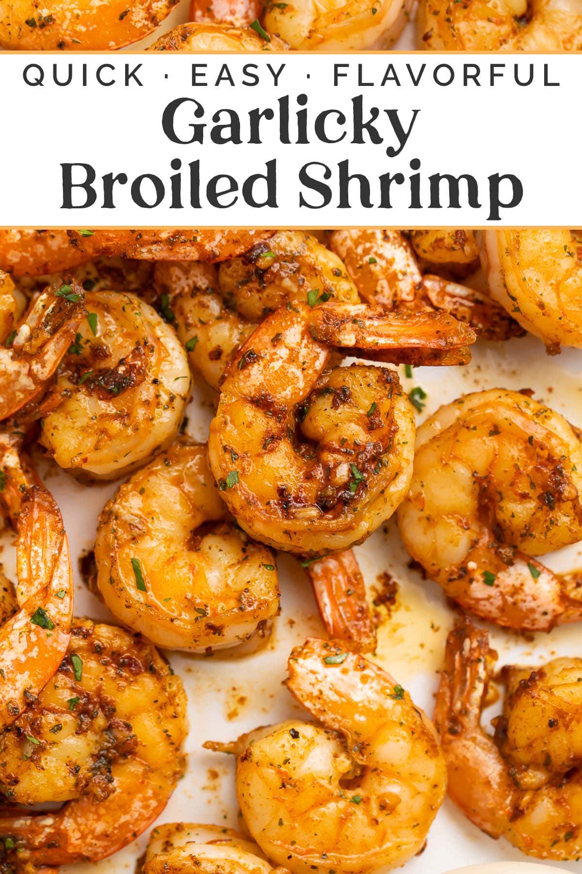 Garlicky Broiled Shrimp - 40 Aprons