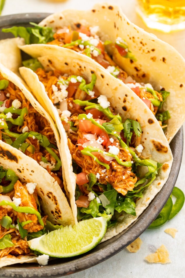 Instant Pot Chicken Tacos - 40 Aprons