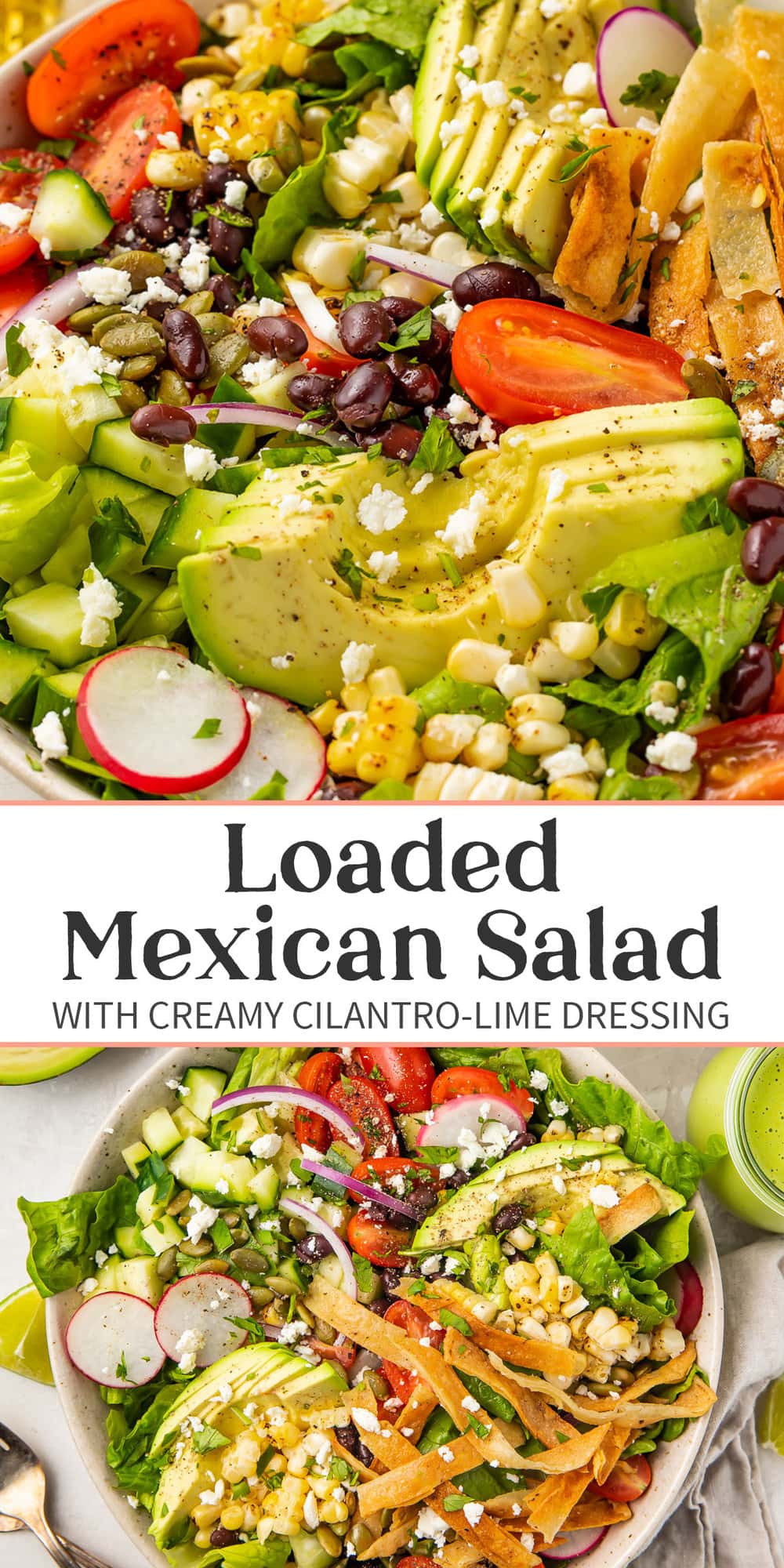 Cilantro Lime Dressing {Mexican Salad Dressing} • FIVEheartHOME