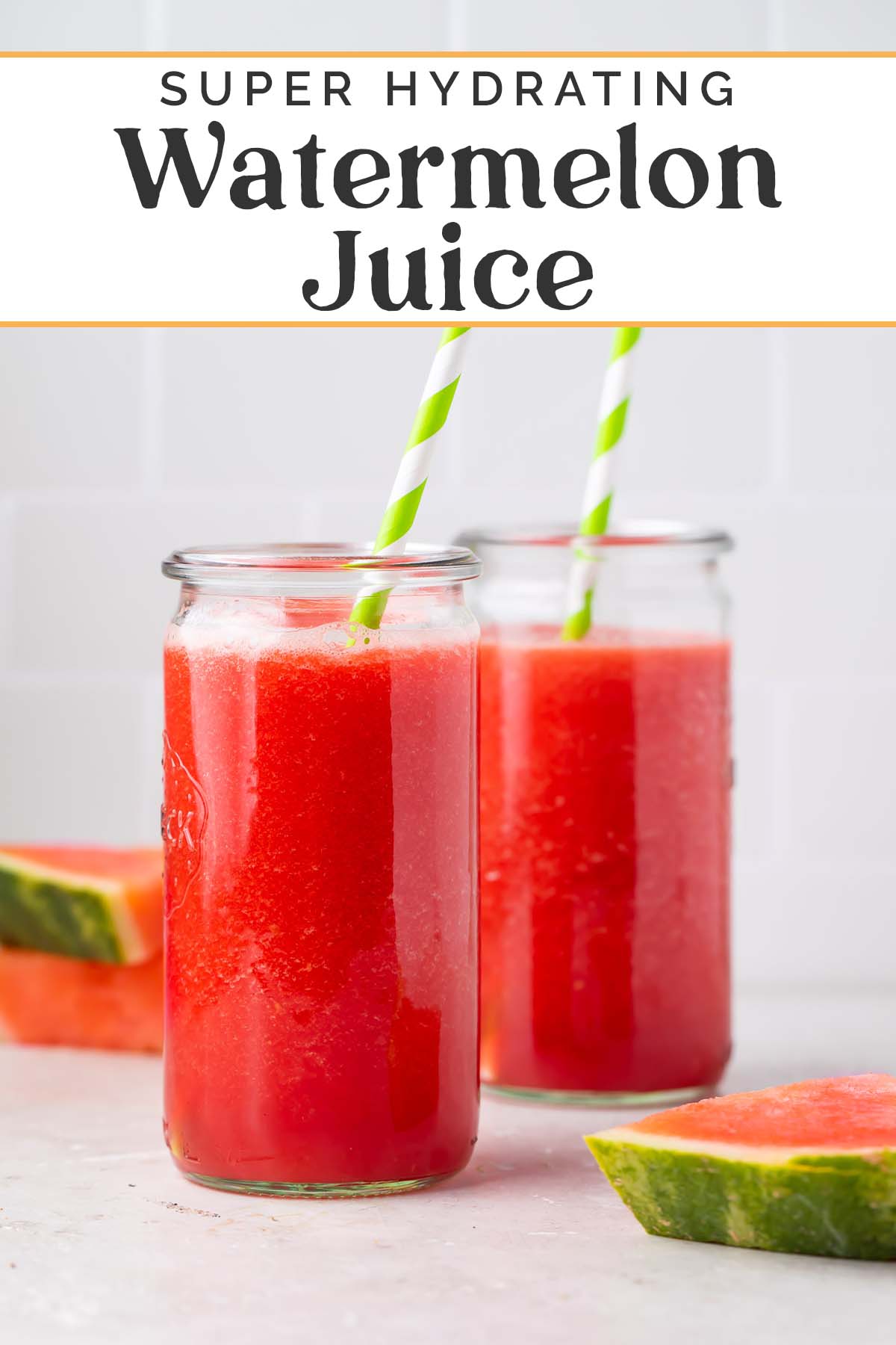 Watermelon Juice Recipe {only 3 Ingredients} - Belly Full