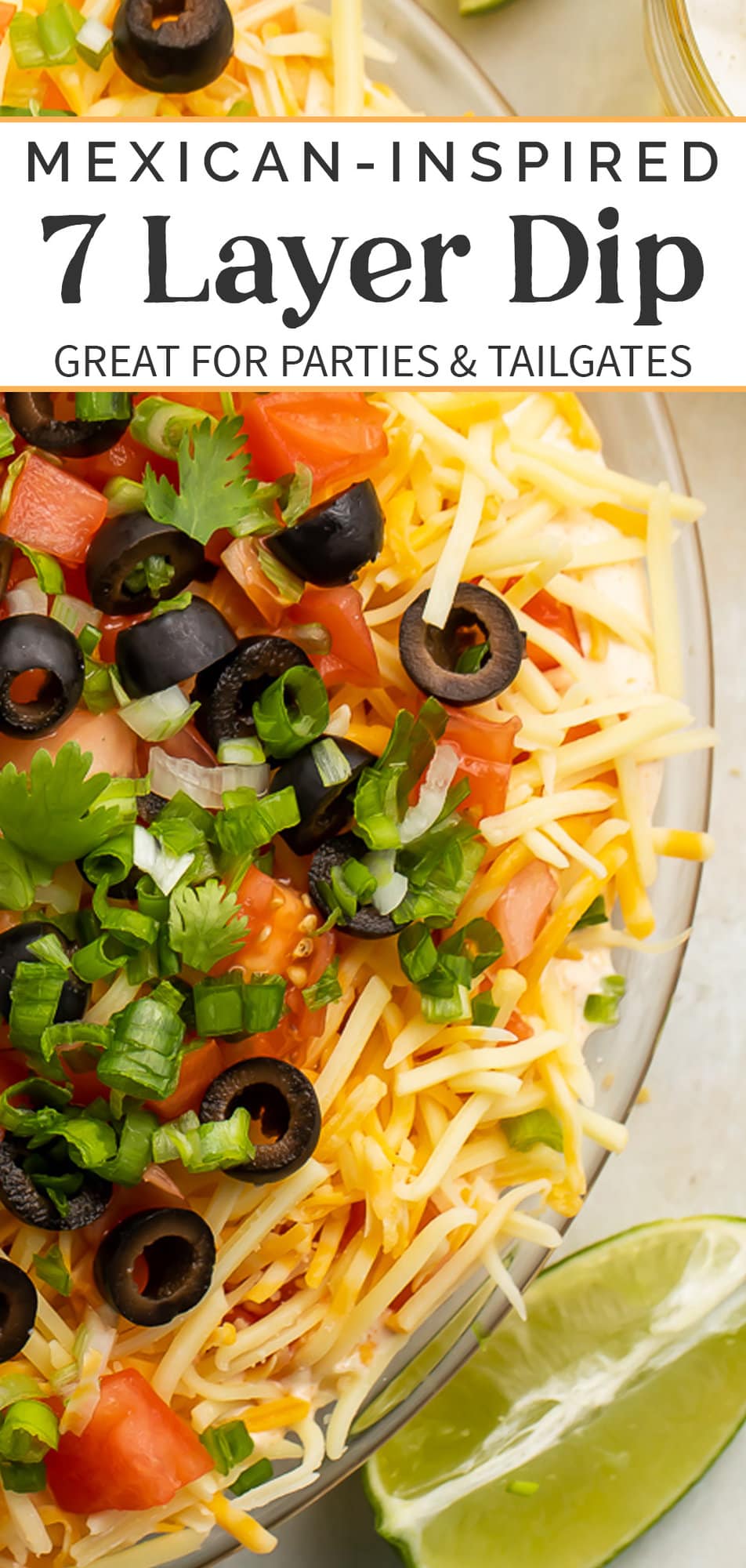 Pin graphic for 7 layer dip.