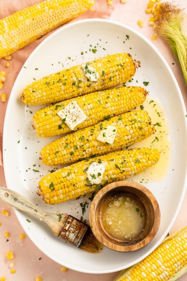 Air Fryer Corn on the Cob - 40 Aprons