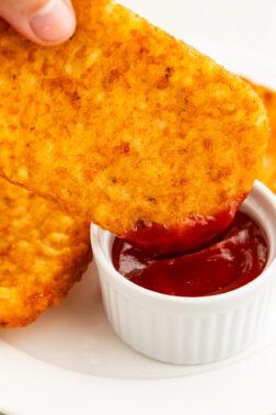Air Fryer Frozen Hash Brown Patties - 40 Aprons