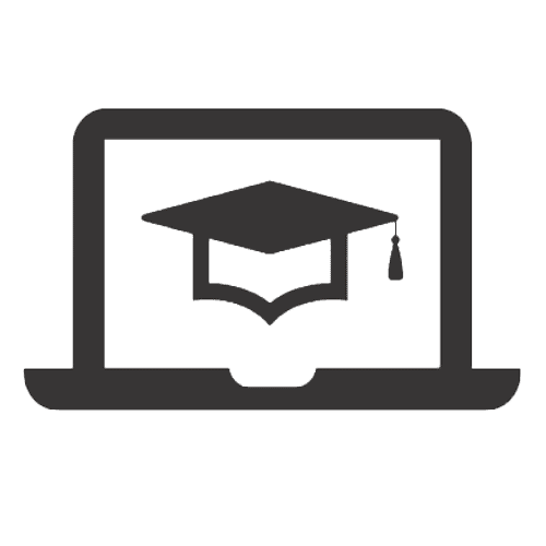 Online course icon.