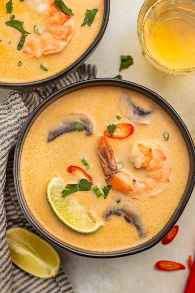 Tom Kha Goong (Thai Coconut Shrimp Soup)