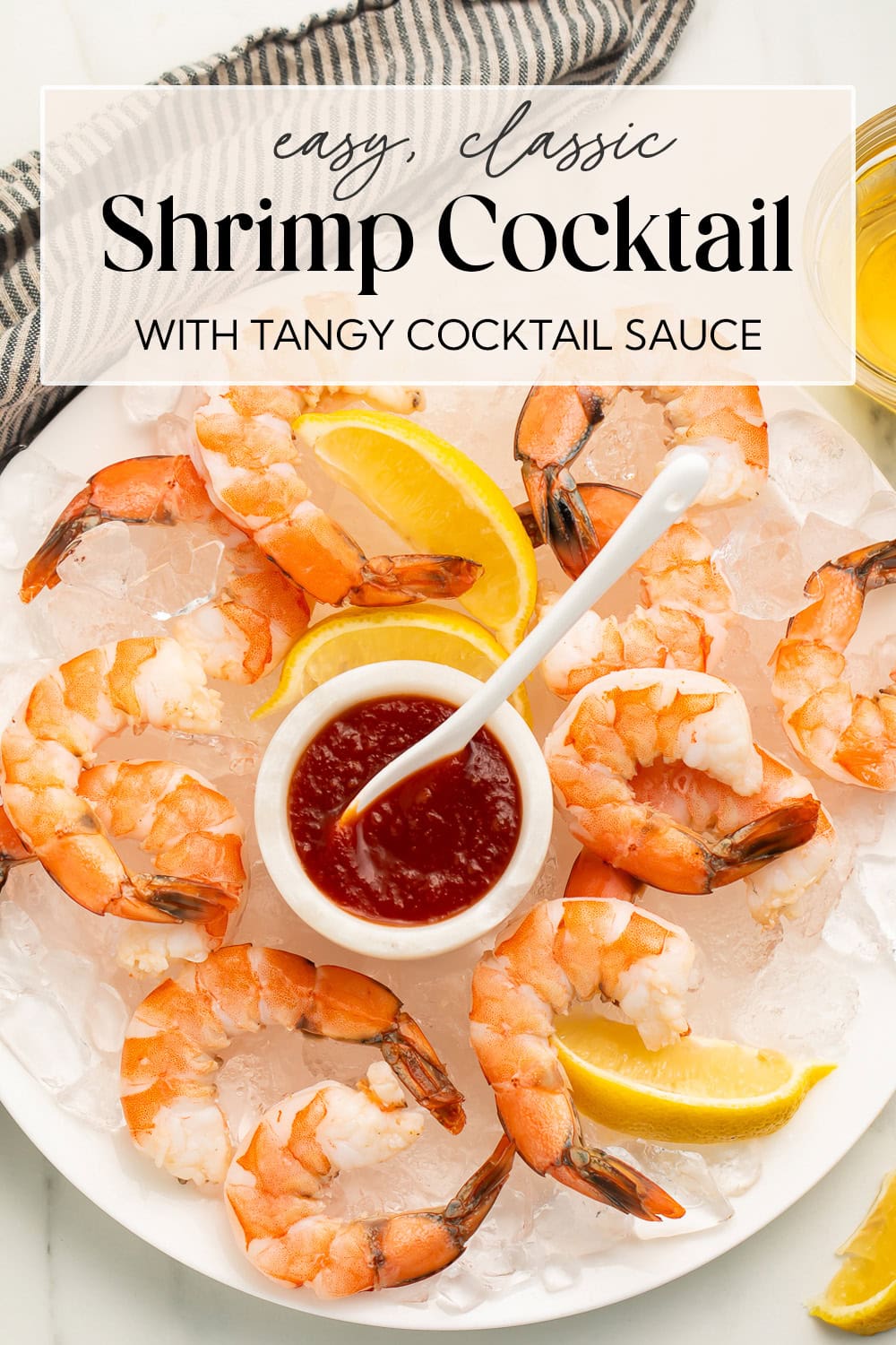 Pin graphic for shrimp cocktail.