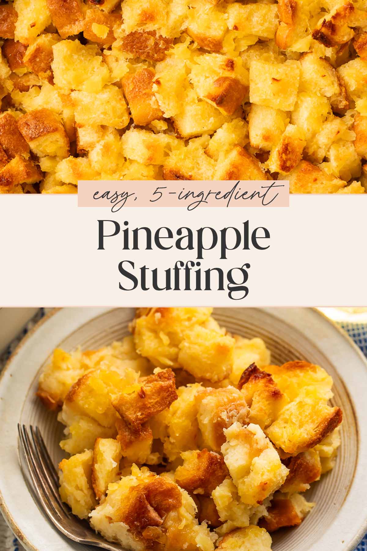 Pin graphic for pineapple stuffing.