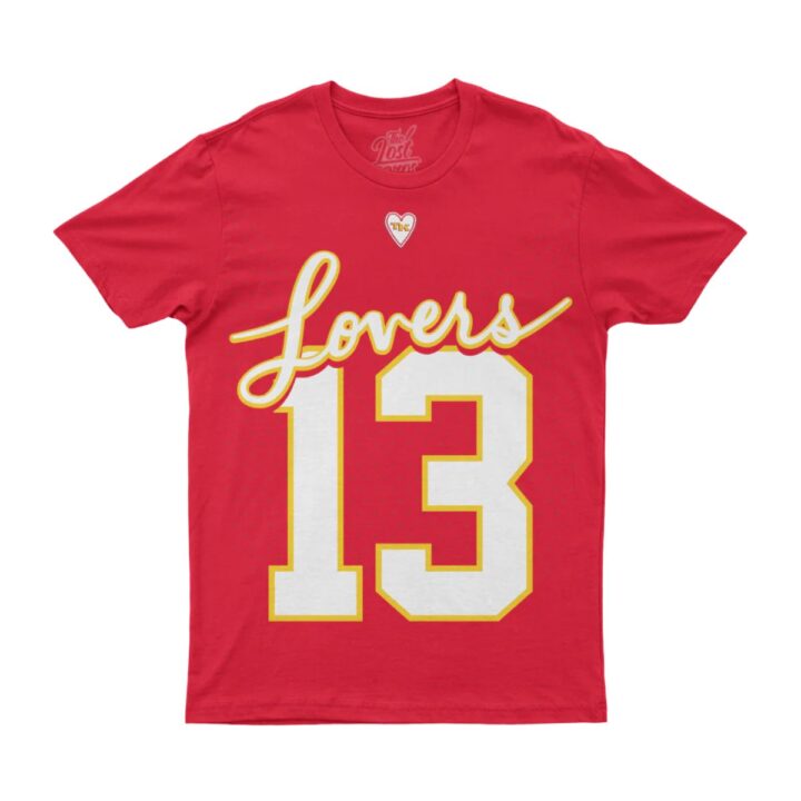 Lovers jersey tee from The Lost Bros.