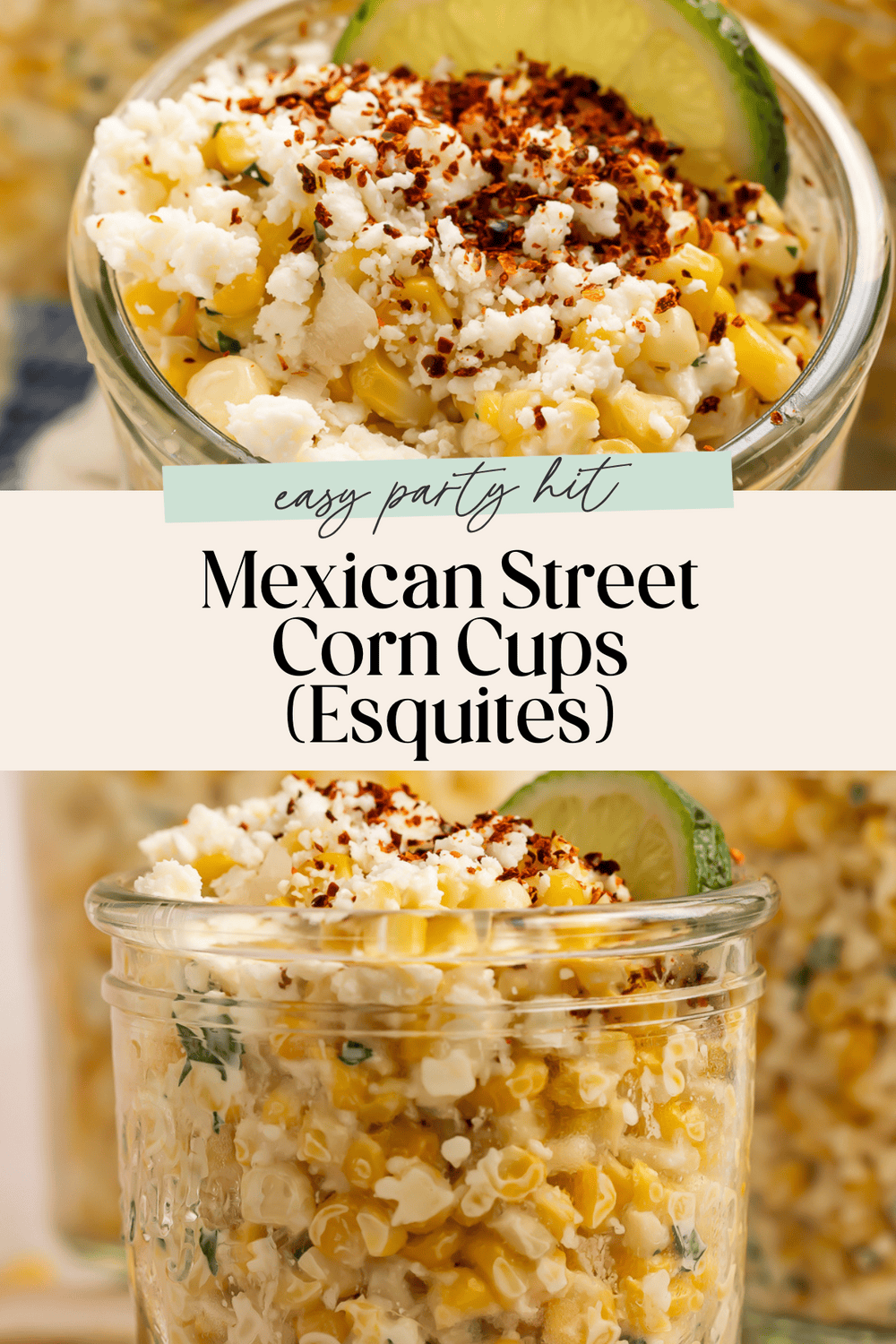Multiple serving jars arranged for party with tortilla chips and lime wedges nearby