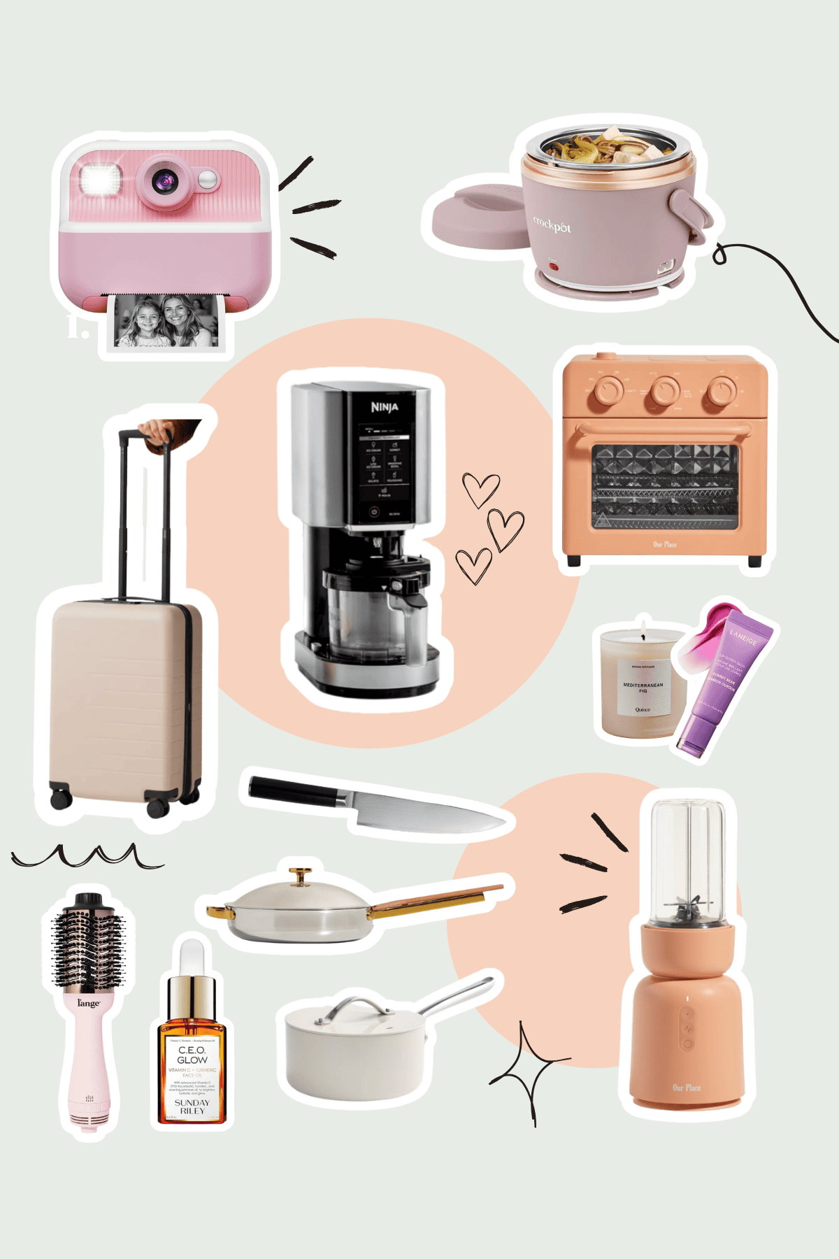 Collage of top Black Friday picks featuring kitchen appliances, candles, beauty products, and electronics