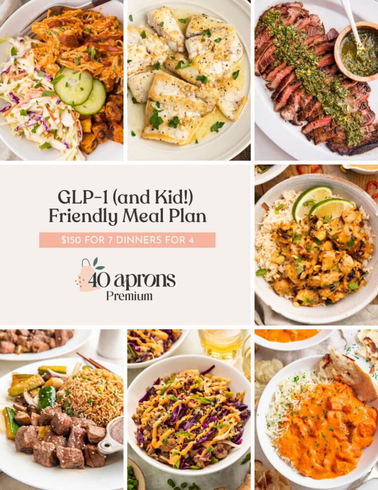 GLP-1 (and Kid!) Friendly Meal Plan